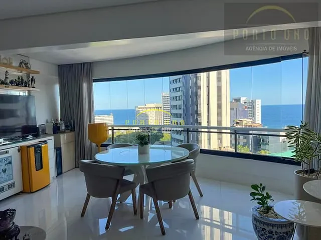 Apartamento com 206m² 4 quartos e 5 banheiros, à venda, no bairro Ondina em Salvador