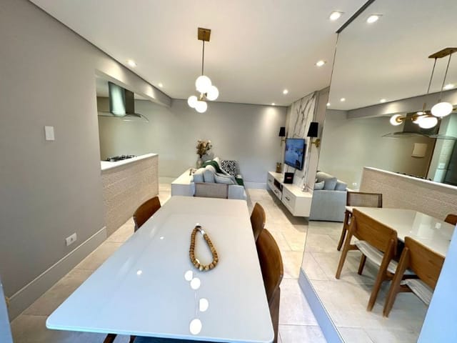 Apartamento com 82m² 3 quartos e 2 banheiros, à venda, no bairro Jardim em Santo André