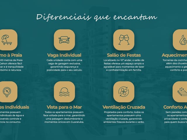 Apartamento com 120m² 3 quartos e 2 banheiros, à venda, no bairro Centro em Guaratuba