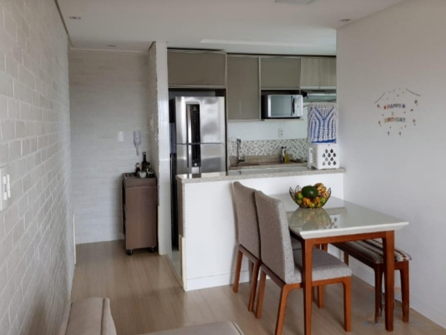 Apartamento com 59m² 3 quartos e 2 banheiros, à venda, no bairro Parque João Ramalho em Santo André