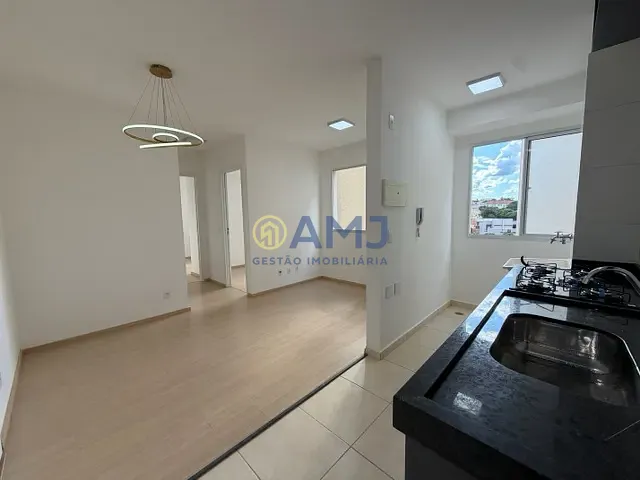 Apartamento 2 quartos e 1 banheiro, para alugar, no bairro Residencial Bethel em Goiânia