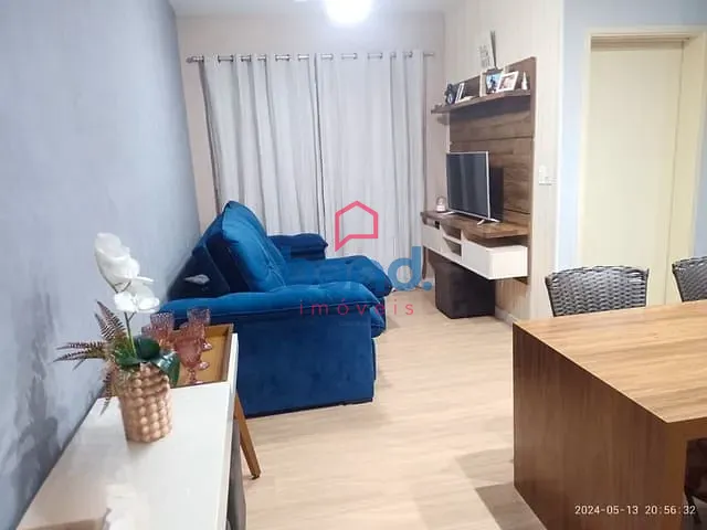 Apartamento com 57m² 2 quartos e 1 banheiro, à venda, no bairro Vila América em Porto Feliz
