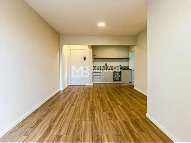 Apartamento 1 quarto e 2 banheiros, à venda, no bairro Brooklin Novo em São Paulo