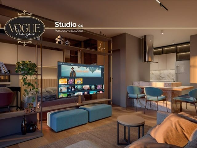 Foto do Apartamento - Studio de 50 m² com 1 vaga à venda no Vogue Residence em Nazaré, Belém | Salomão Mendes Imóveis