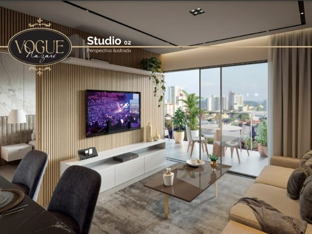 Foto do Apartamento - Studio de 50 m² com 1 vaga à venda no Vogue Residence em Nazaré, Belém | Salomão Mendes Imóveis