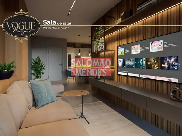 Apartamento com 50m² 1 quarto e 1 banheiro, à venda, no bairro Nazaré em Belém