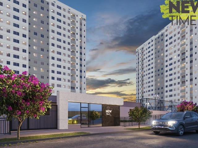 Foto do Apartamento - Em Construção! Apartamentos de 2 quartos com suíte e varanda, lazer completo, localização privilegiada no Bairro Novo Riacho, Contagem - MG | Tetto Imóveis
