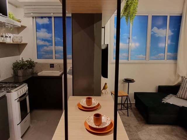 Foto do Apartamento - Em Construção! Apartamentos de 2 quartos com suíte e varanda, lazer completo, localização privilegiada no Bairro Novo Riacho, Contagem - MG | Tetto Imóveis