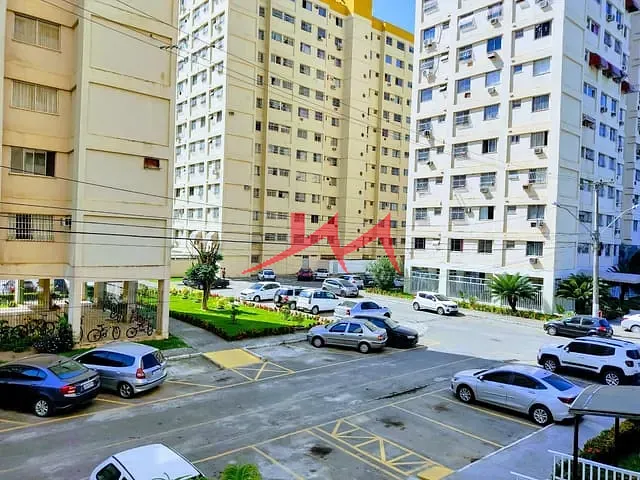 Apartamento com 40m² 2 quartos e 1 banheiro, à venda, no bairro Colubande em São Gonçalo