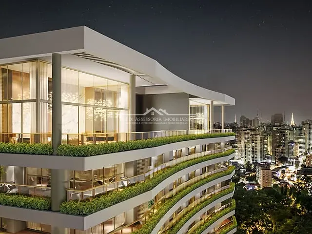 Apartamento 3 quartos e 3 banheiros, à venda, no bairro Indianápolis em São Paulo