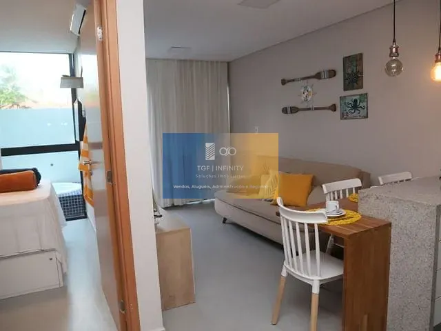 Apartamento 1 quarto e 2 banheiros, à venda, no bairro Porto de Galinhas em Ipojuca