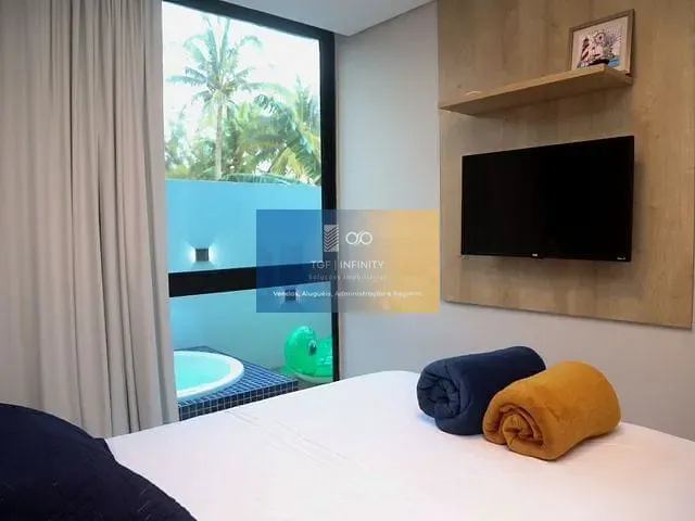 Apartamento 1 quarto e 2 banheiros, à venda, no bairro Porto de Galinhas em Ipojuca