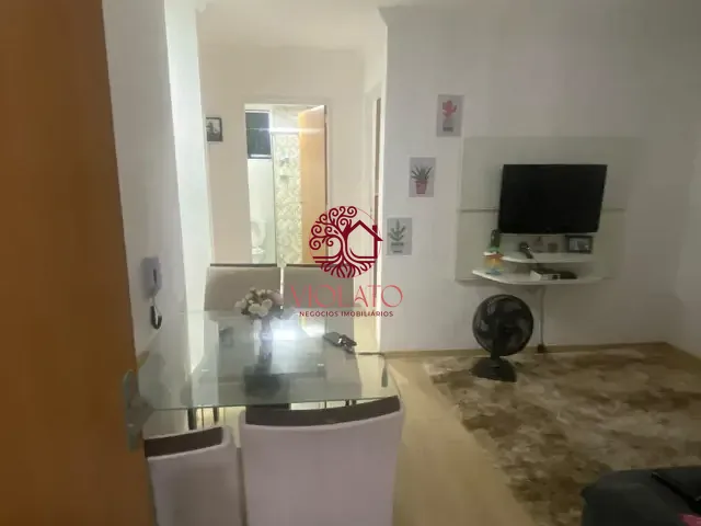 Apartamento 2 quartos e 1 banheiro, à venda, no bairro Campinho em Lagoa Santa