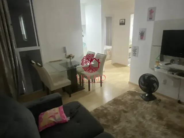 Apartamento 2 quartos e 1 banheiro, à venda, no bairro Campinho em Lagoa Santa