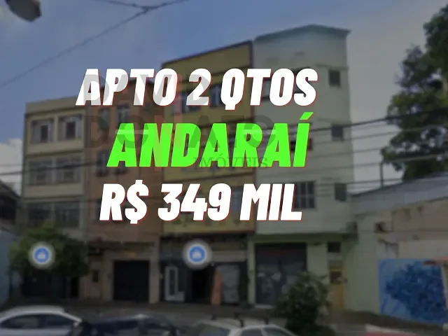 Apartamento 2 quartos e 1 banheiro, à venda, no bairro Grajaú em Rio de Janeiro
