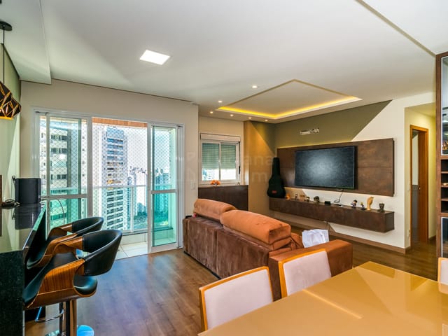 Foto do Apartamento - Apartamento à venda 2 Quartos, 1 Vaga, 69M², Edifício NYC Palhano, Gleba Palhano, Londrina - PR | Luciana Kauam Imóveis