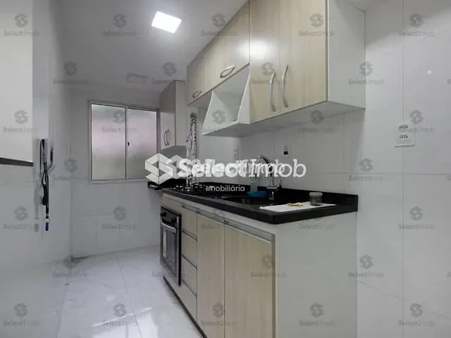 Apartamento com 47m² 2 quartos e 1 banheiro, à venda, no bairro Parque São Vicente em Mauá