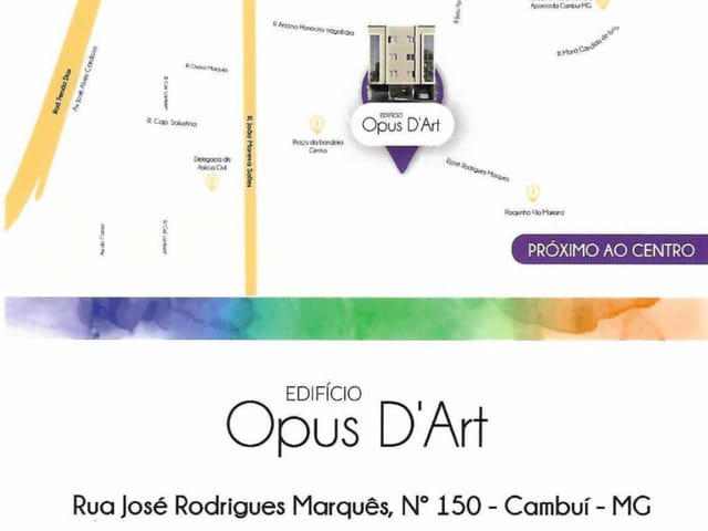 Apartamento com 64m², à venda, no bairro A Definir em Cambuí