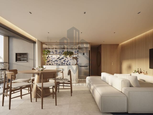 Apartamento 2 quartos e 3 banheiros, à venda, no bairro Bigorrilho em Curitiba