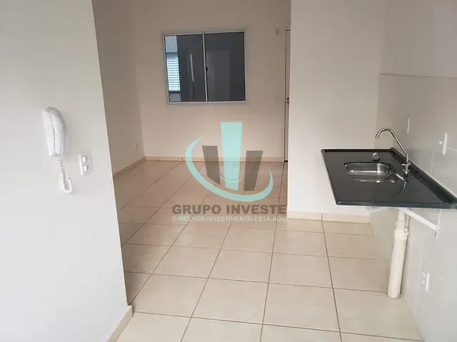 Apartamento com 40m² 2 quartos e 1 banheiro, à venda ou para alugar, no bairro JARDIM RESIDENCIAL PARAÍSO em ARARAQUARA