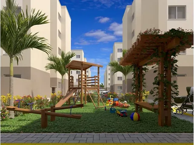 Apartamento 2 quartos e 1 banheiro, à venda, no bairro Guajeru em Fortaleza