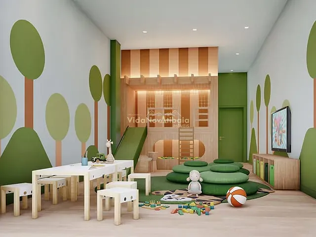 Apartamento com 135m² 2 quartos e 2 banheiros, à venda, no bairro Alvinópolis em Atibaia