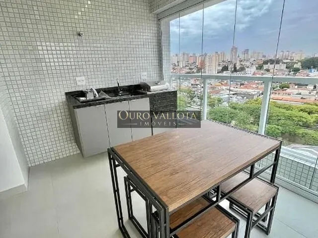 Apartamento 2 quartos e 3 banheiros, para alugar, no bairro Tatuapé em São Paulo