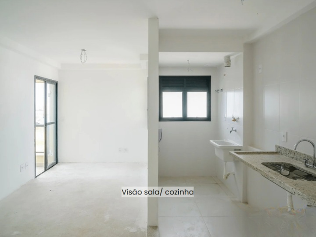 Apartamento com 57m² 2 quartos e 2 banheiros, à venda, no bairro Vila Valparaíso em Santo André