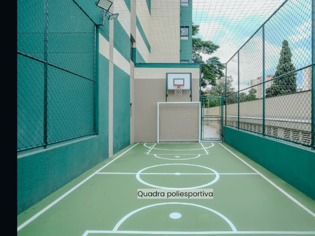 Apartamento com 57m² 2 quartos e 2 banheiros, à venda, no bairro Vila Valparaíso em Santo André
