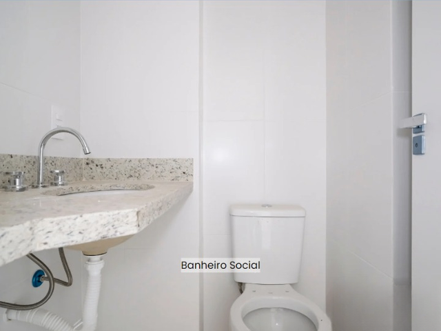 Apartamento com 57m² 2 quartos e 2 banheiros, à venda, no bairro Vila Valparaíso em Santo André