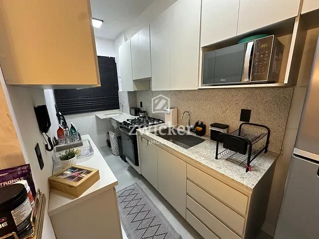 Apartamento com 56m² 2 quartos e 2 banheiros, à venda, no bairro Parque Residencial das Camélias em Bauru