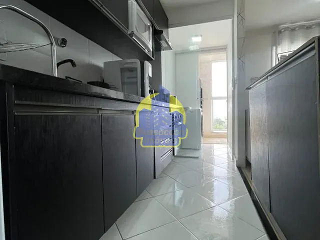 Apartamento com 60m² 2 quartos e 1 banheiro, à venda ou para alugar, no bairro Jardim Marilu em Carapicuíba