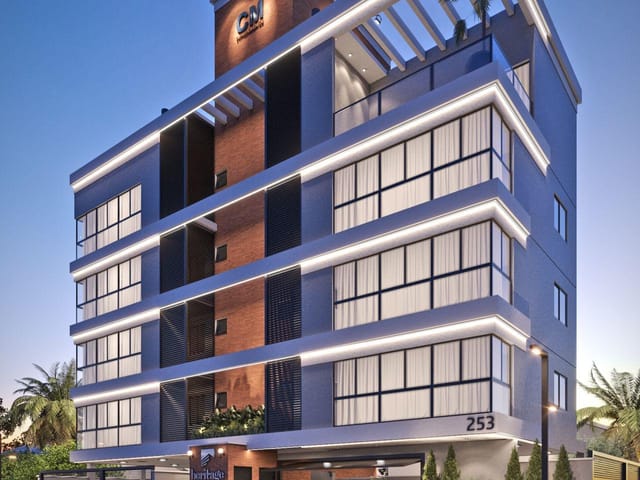 Apartamento 2 quartos e 2 banheiros, à venda, no bairro Praia Alegre em Penha
