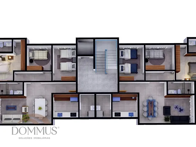 Apartamento com 105m² 3 quartos e 2 banheiros, à venda, no bairro Cidade Nobre em Ipatinga
