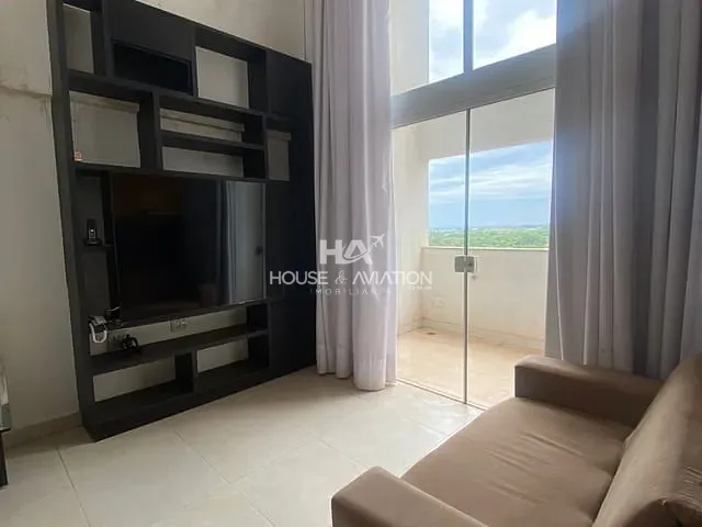 Apartamento com 58m² 1 quarto e 2 banheiros, à venda, no bairro Park Lozandes em Goiânia