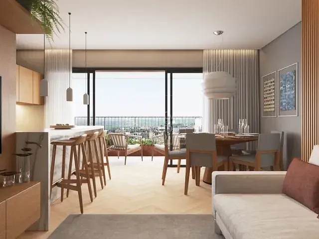 Apartamento com 66m² 2 quartos e 2 banheiros, à venda, no bairro Novo Mundo em Curitiba