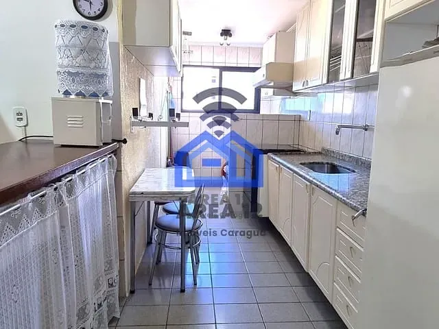 Cobertura / Penthouse com 185m² 3 quartos e 3 banheiros, para alugar, no bairro Indaiá em Caraguatatuba