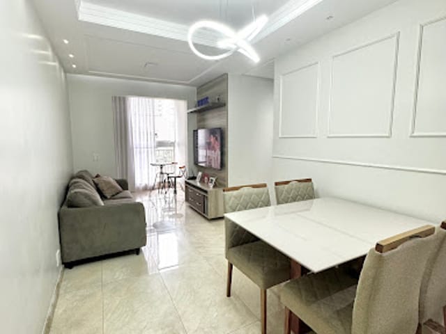 Apartamento com 75m² 3 quartos e 2 banheiros, à venda, no bairro Colina de Laranjeiras em Serra