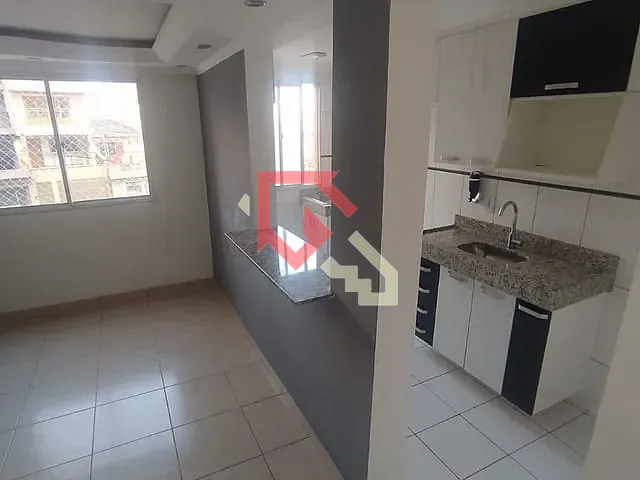 Apartamento com 48m² 2 quartos e 1 banheiro, à venda, no bairro Parque São Vicente em Mauá