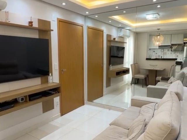 Apartamento 2 quartos e 1 banheiro, à venda, no bairro Jardim Terramérica III em Americana