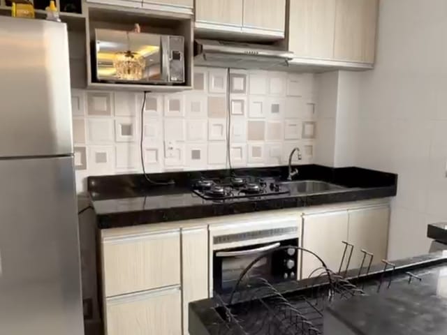 Apartamento 2 quartos e 1 banheiro, à venda, no bairro Jardim Terramérica III em Americana