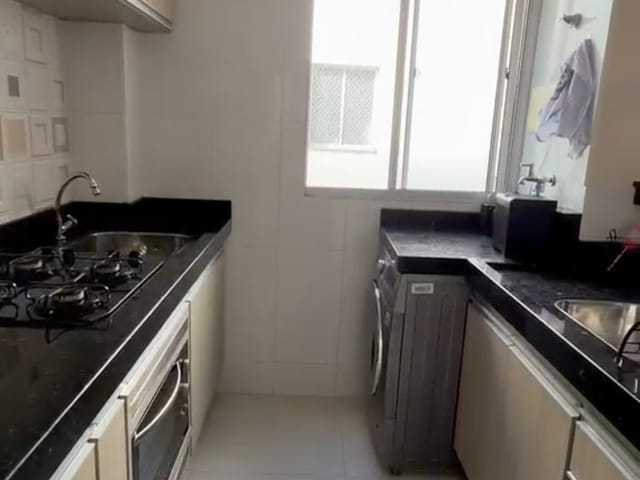 Apartamento 2 quartos e 1 banheiro, à venda, no bairro Jardim Terramérica III em Americana