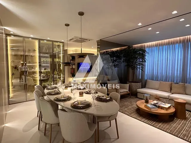 Apartamento com 145m² 3 quartos e 3 banheiros, à venda, no bairro Luxemburgo em Belo Horizonte