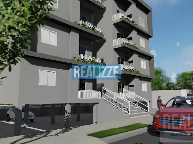 Apartamento com 58m² 2 quartos e 1 banheiro, à venda, no bairro Vivere em Marau