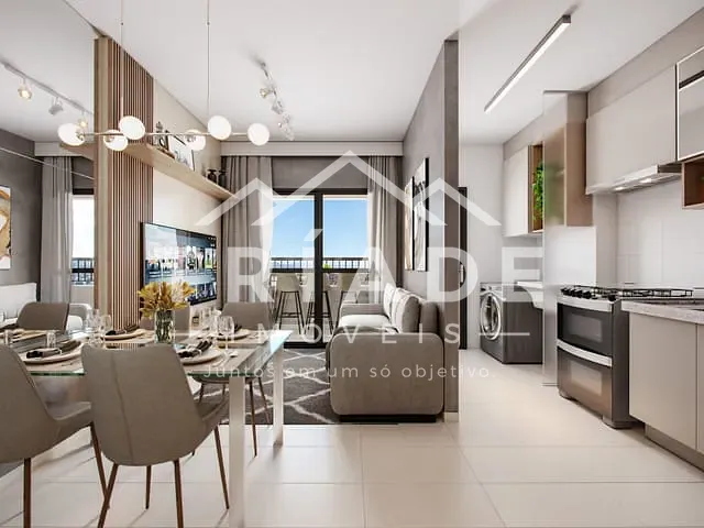 Apartamento 2 quartos e 2 banheiros, à venda, no bairro Lindóia em Curitiba