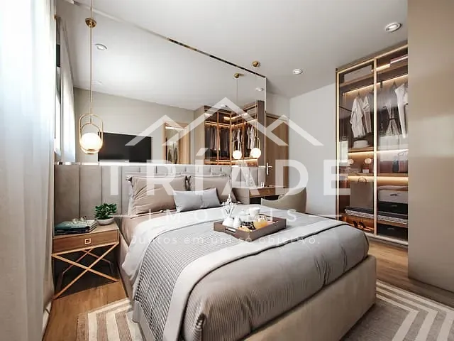 Apartamento 2 quartos e 2 banheiros, à venda, no bairro Lindóia em Curitiba