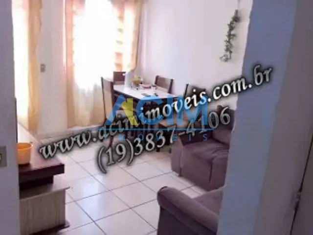 Apartamento com 44m² 2 quartos e 1 banheiro, à venda, no bairro Recreio Primavera em Jaguariúna