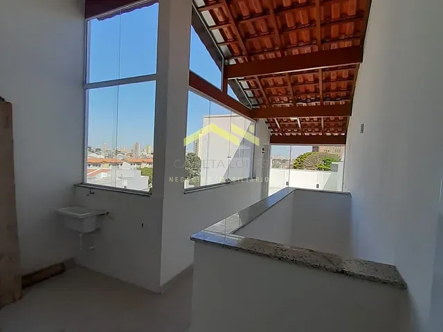 Cobertura / Penthouse com 110m² 2 quartos e 1 banheiro, à venda, no bairro Vila Alto de Santo André em Santo André