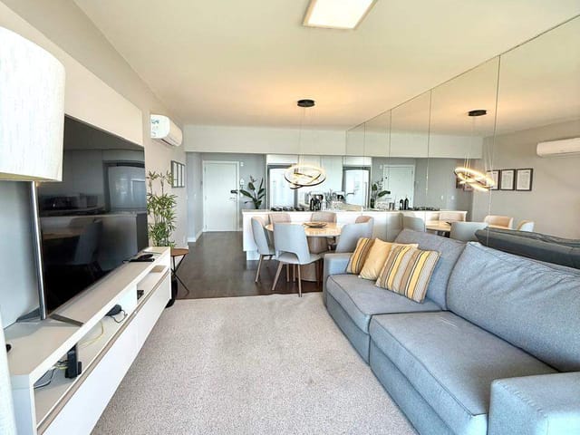 Apartamento com 130m² 2 quartos e 3 banheiros, para alugar, no bairro Ingleses do Rio Vermelho em Florianópolis