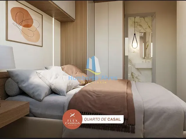 Apartamento com 42m² 2 quartos e 1 banheiro, à venda, no bairro Candeias em Vitória da Conquista